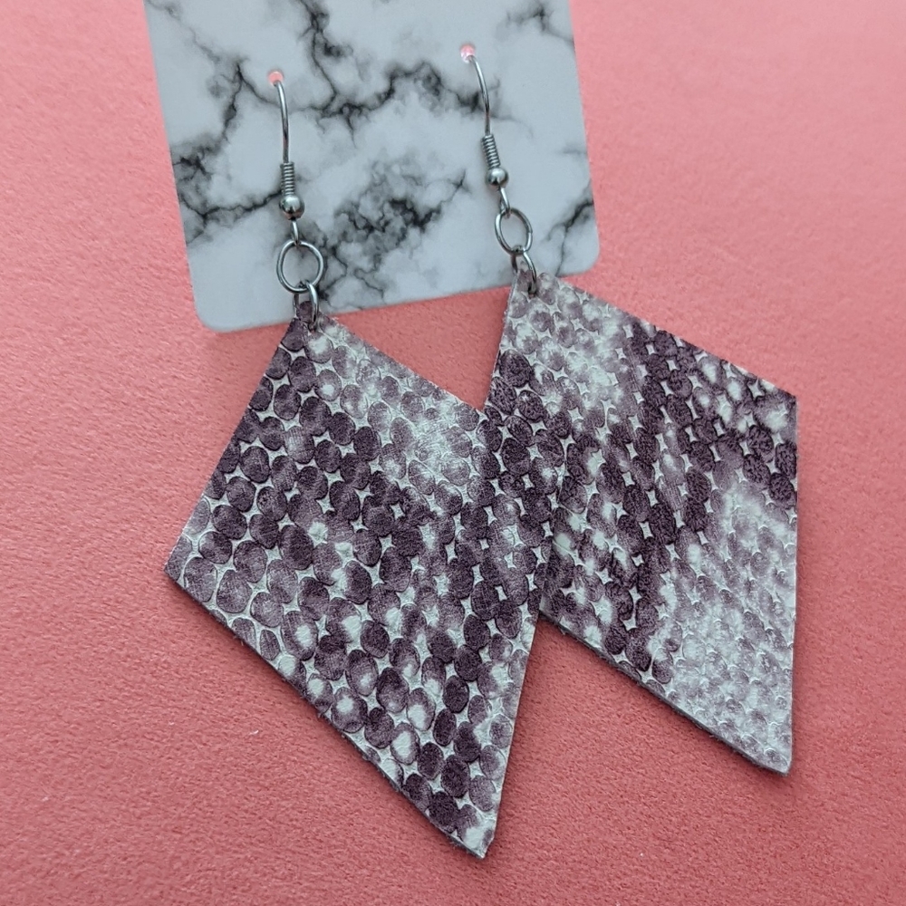 Genuine Leather earrings